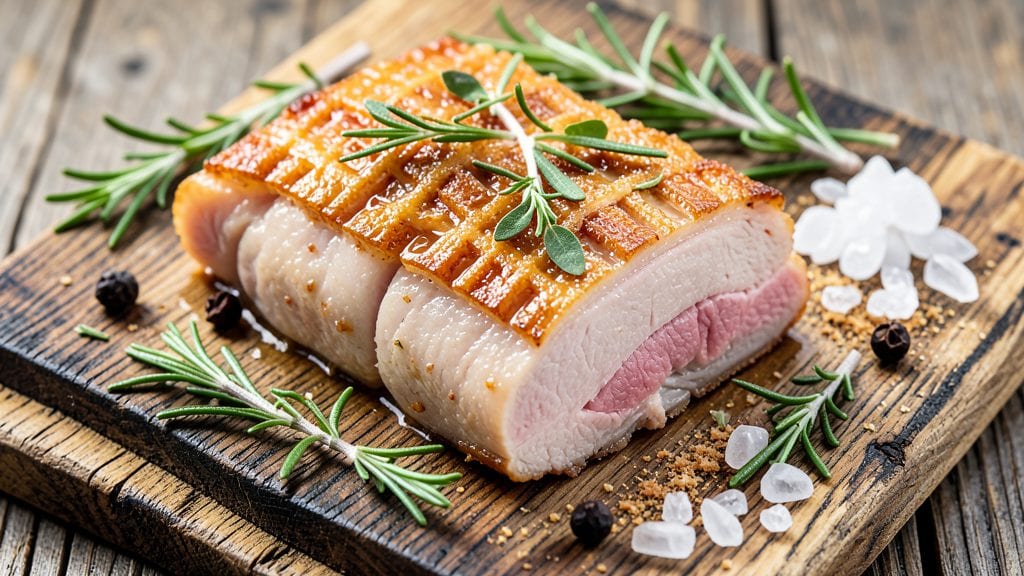 Belly Pork Crackling Recipe: Crispy Gold Shards With Juicy Meat Inside