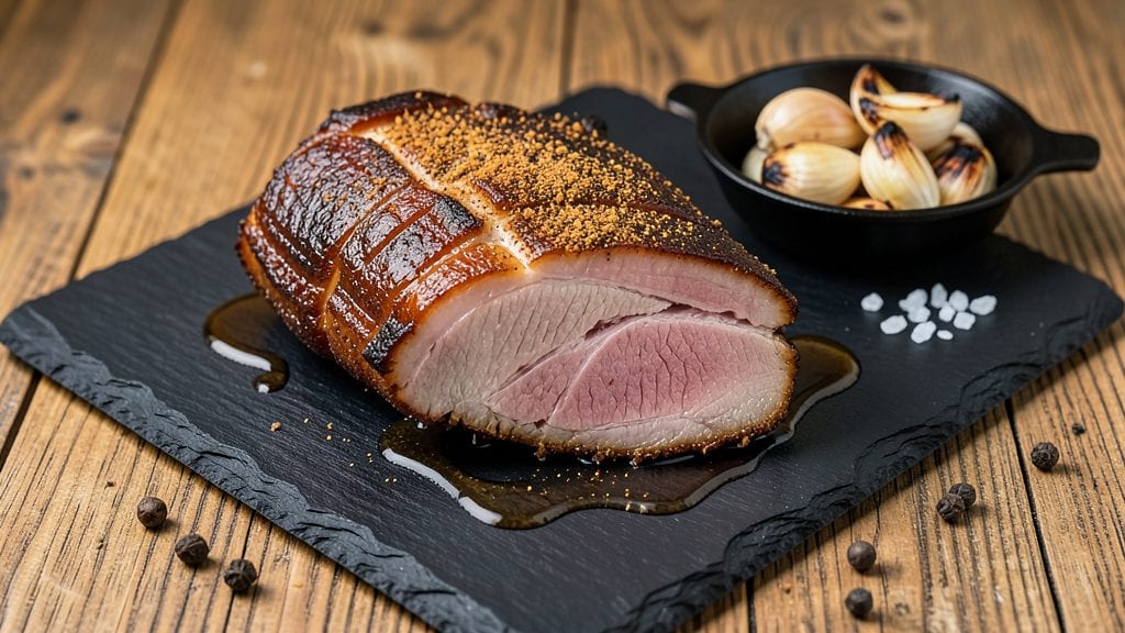 Best Smoked Pork Belly Recipe: Crispy Cornmeal Crust Meets Smoky Sweet Tenderness