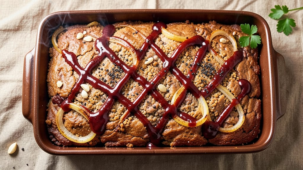 Betty Crocker's Beef and Pork Meatloaf Recipe: Glazed Top Crust Meets Juicy Heart