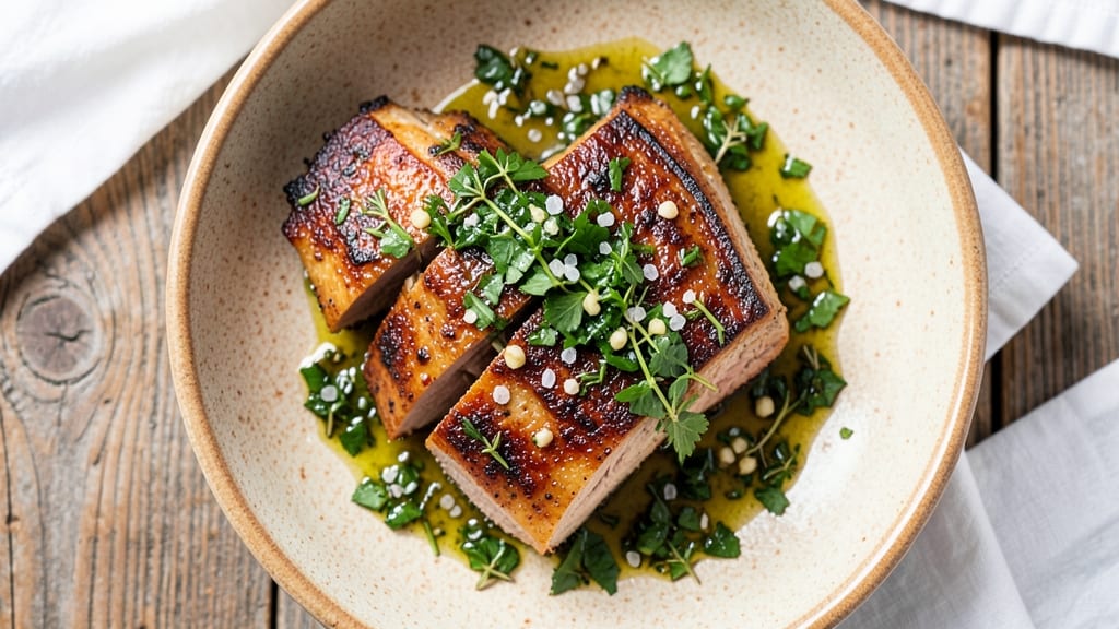 Blue Apron Pork Chop Recipe: Herb-Crusted Crunch Meets Juicy Pink