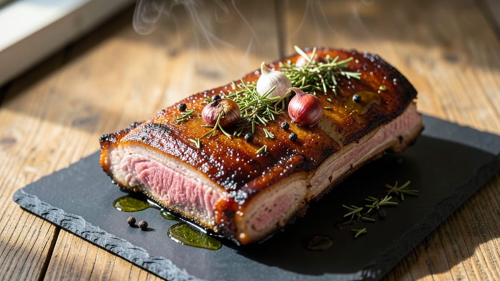 Bone-In Pork Rib Roast Recipe: Smoky, Caramelized Crust Over Fall-Apart Tenderness