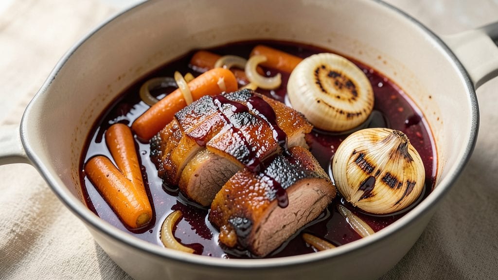 Braised Pork Hock Recipe: Deep-Flavor Fall-Apart Richness in One Pot