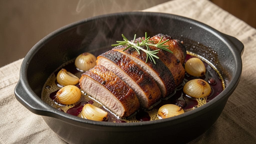 Braised Pork Shoulder Recipe: Slow-Cooked Richness With Caramelized Onions