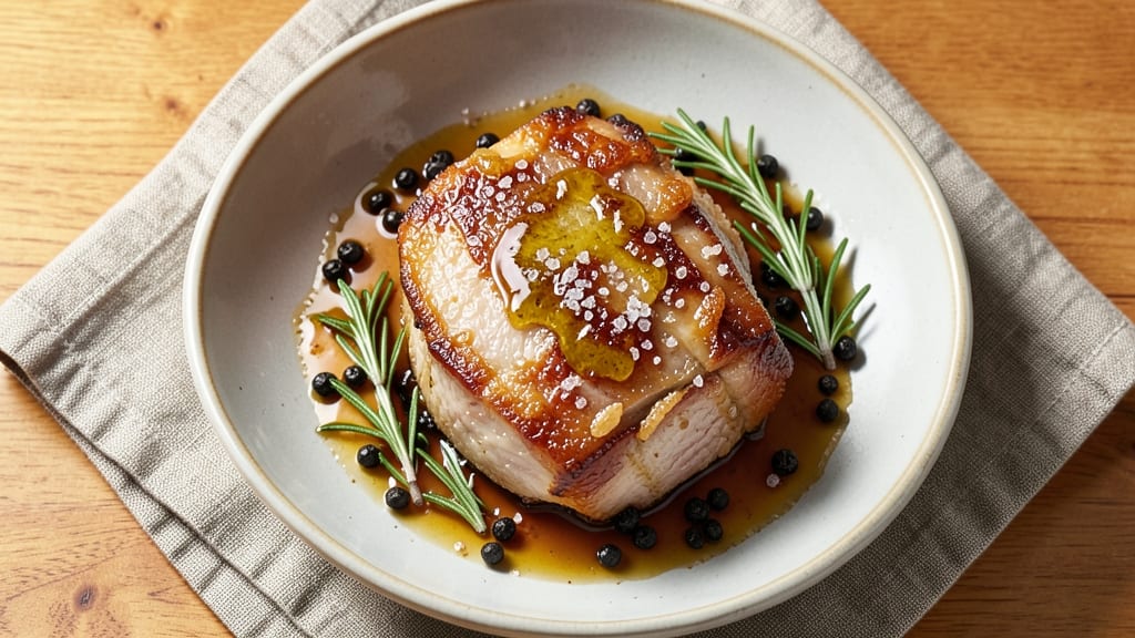 Candied Pork Belly Recipe: Caramelized Crunch Over Silky Pink Meat