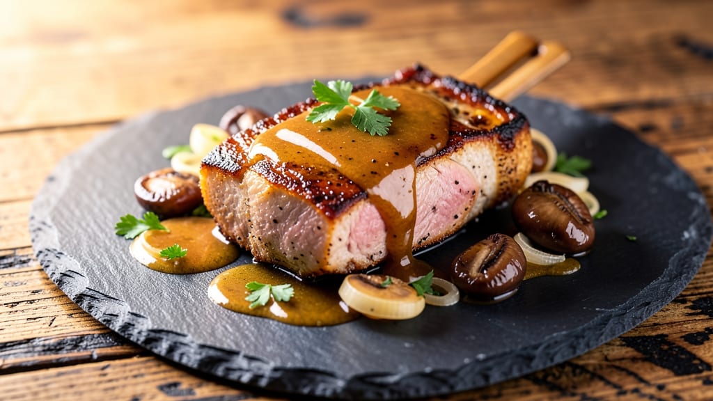 Carrabba's Pork Chop Marsala Recipe: Wine-Braised Crispy Edges and Silky Centers