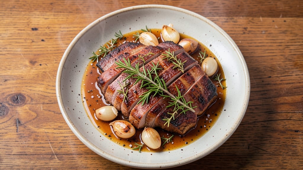 Center Pork Loin Recipe: Herb-Crusted Roast with Juicy Pink Hearts