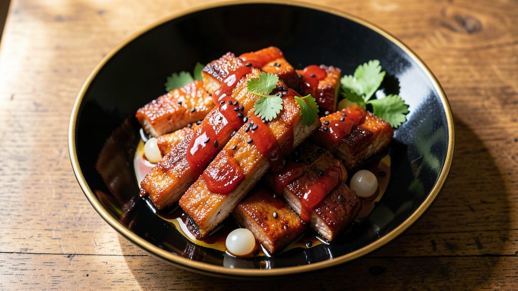 Chinese Boneless Pork Ribs Recipe: Charred-Sweet Glaze Locks Flavor Deep
