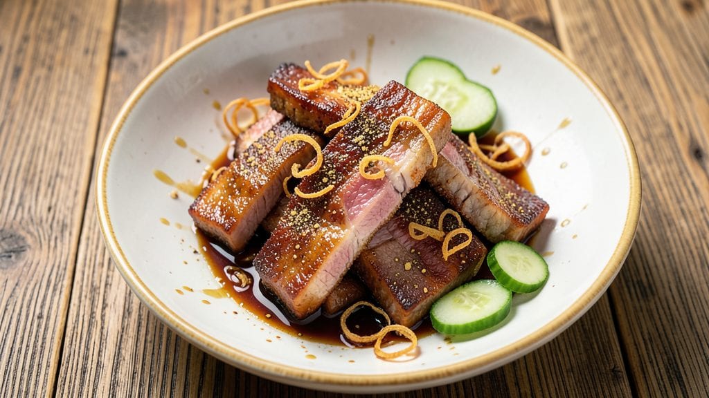 Chinese Pork Belly Strips Recipe: Smoky Charred Crunch With Silky Edges