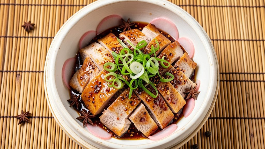 Chinese Steamed Pork Belly Recipe: Five-Spice Fragrance and Silky Fat Layers