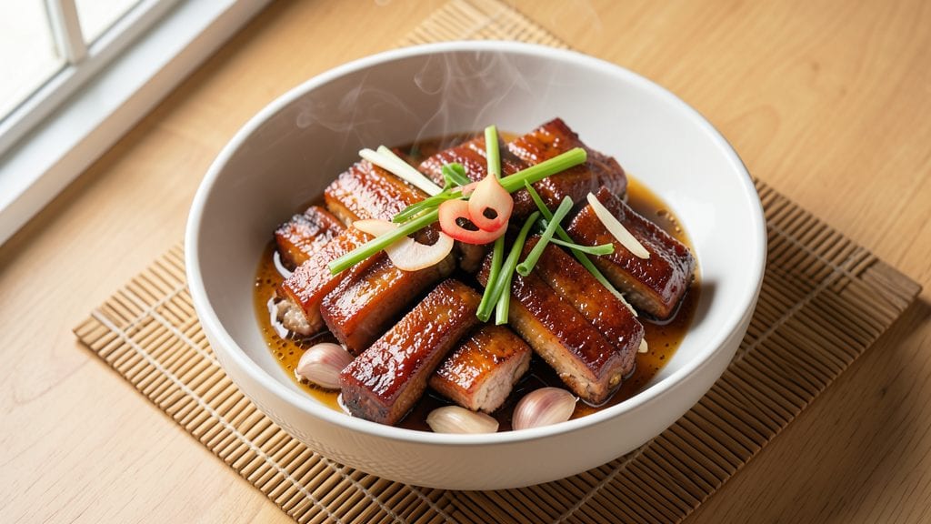 Chinese Steamed Pork Spare Ribs Recipe: Fragrant Five-Spice Glaze Locks in Moisture