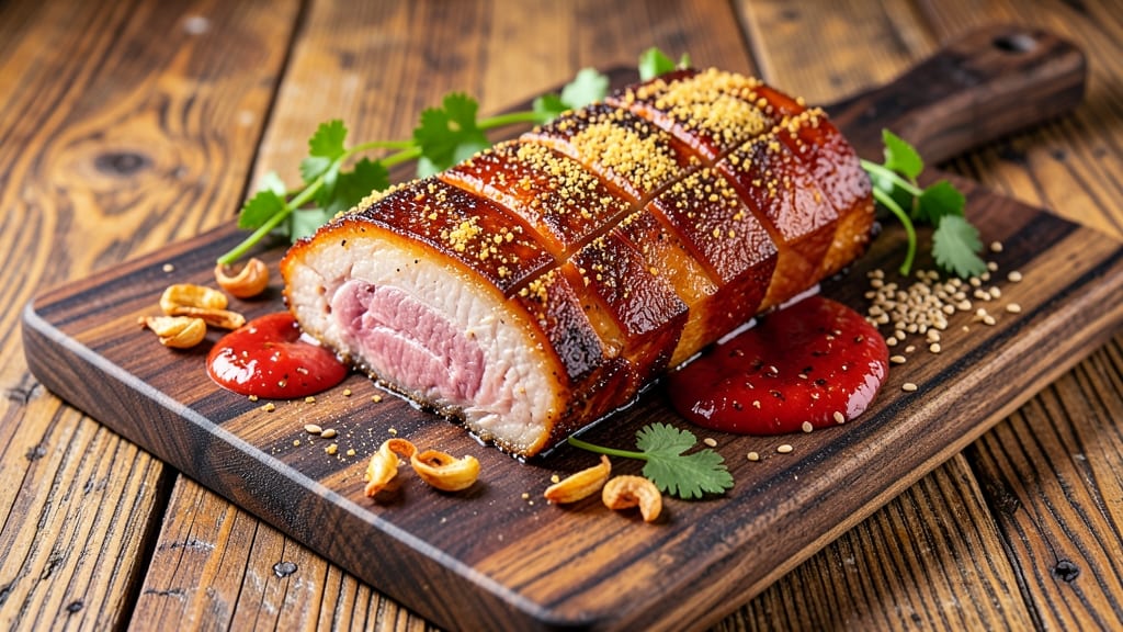 Costco Pork Belly Recipe: Crispy Cornmeal Crowns With Sweet Vinegar Glaze