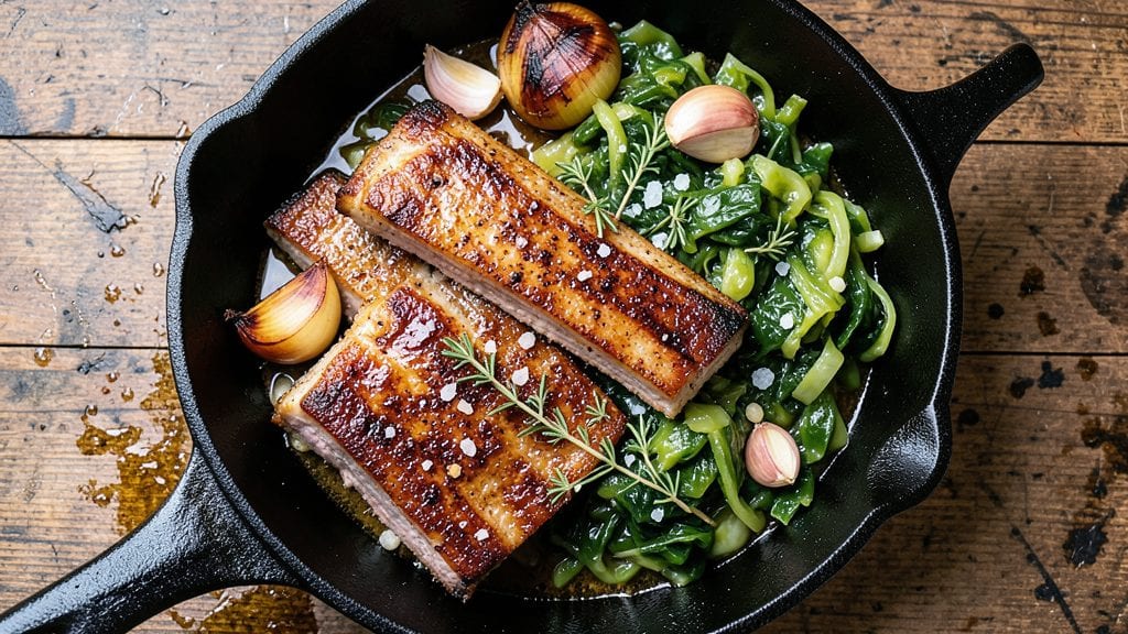Country-Style Pork Ribs and Sauerkraut Recipe: Smoky-Sour Pairing With Crispy Edges