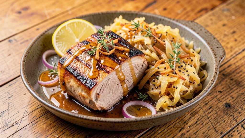 Crock Pot Pork Loin and Sauerkraut Recipe: Savory German-Style Braised Dinner