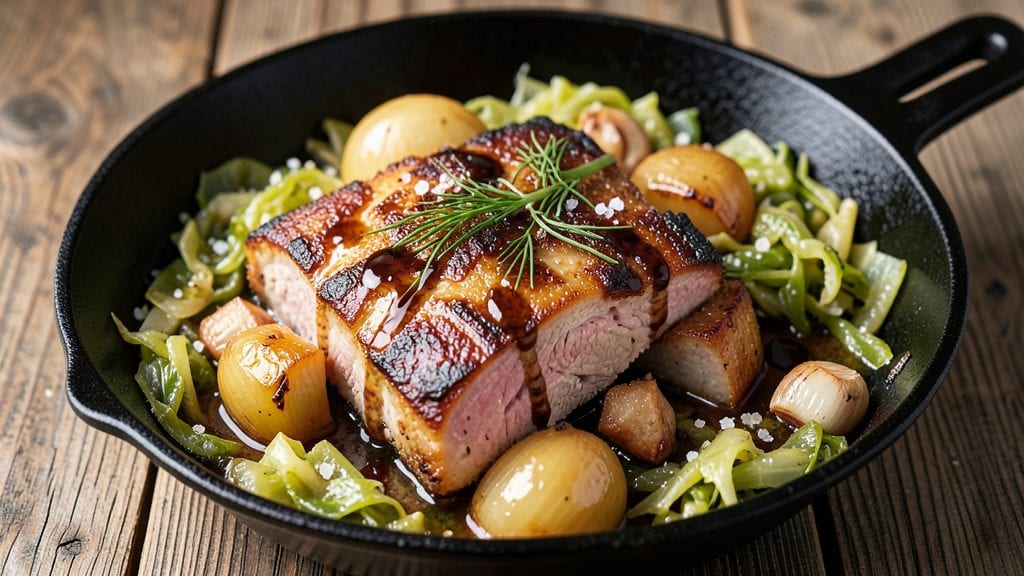 Easy Pork and Sauerkraut Recipe in Oven Pioneer Woman: One-Pan German-Inspired Dinner