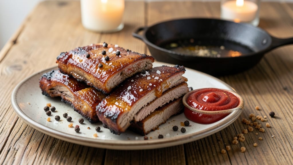 Frying Ribs Recipe: Smokehouse-Style Tenderness in 6 Hours