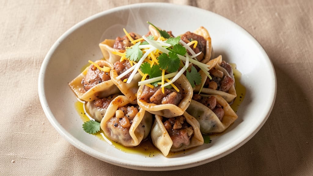 Ground Pork Dumplings Recipe: Pan-Fried Crispy Edges and Juicy Centers