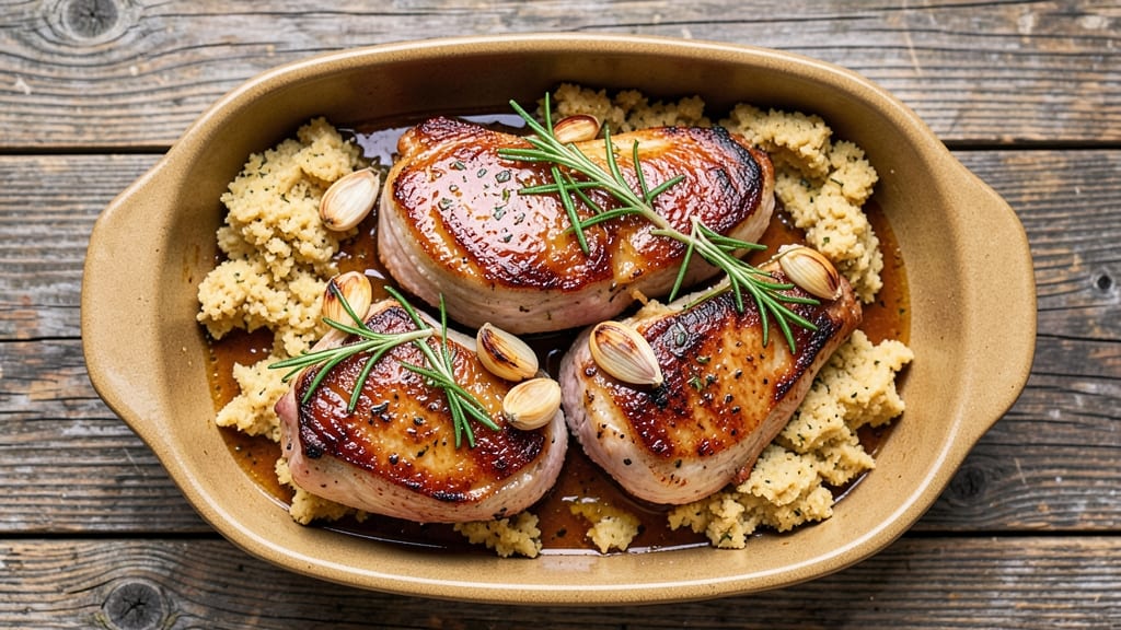Kraft Stove Top Stuffing Pork Chop Recipe: One-Pan Dinner With Crispy Edges and Juicy Centers