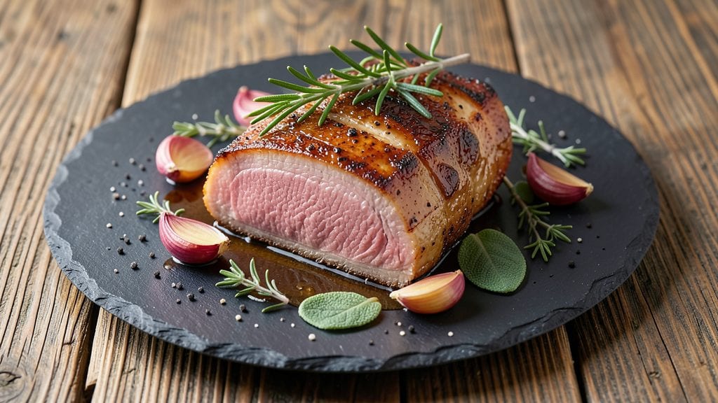 Large Pork Loin Recipe: Herb-Crusted Roast With Juicy Pink Centers