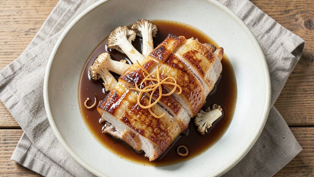 Lion's Mane Pork Belly Recipe: Mushroom-Infused Crispy Skin With Silky Meat