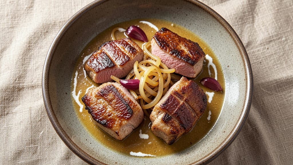 Lipton Onion Soup Pork Chops Recipe: Herb-Buttered Chops Simmered in Rich Onion Soup
