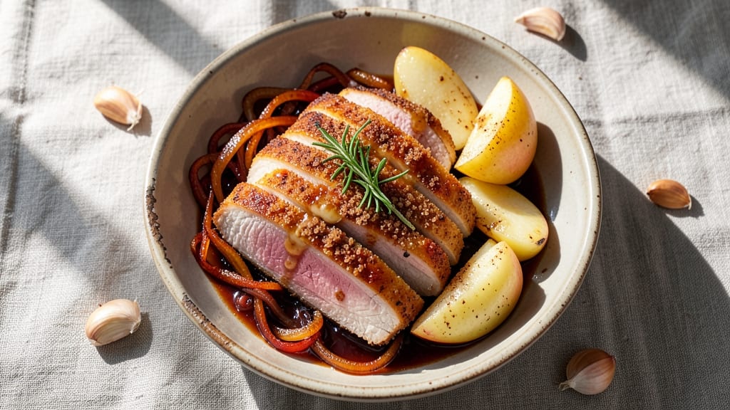 Ninja Foodi Pork Shoulder Recipe: Slow-Cooked Juiciness With Crispy Vinegar Glaze