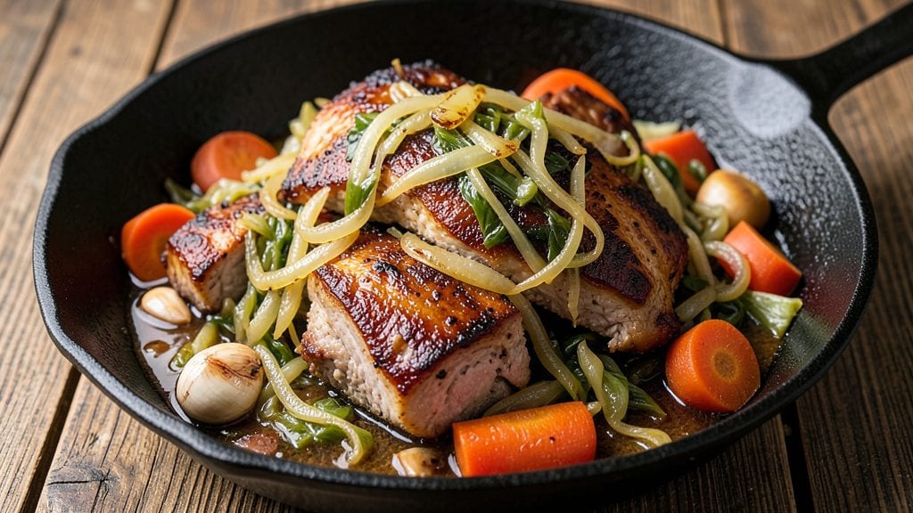 Old Fashioned Grandma's Pork and Sauerkraut Recipe: Slow-Simmered Savory Tradition
