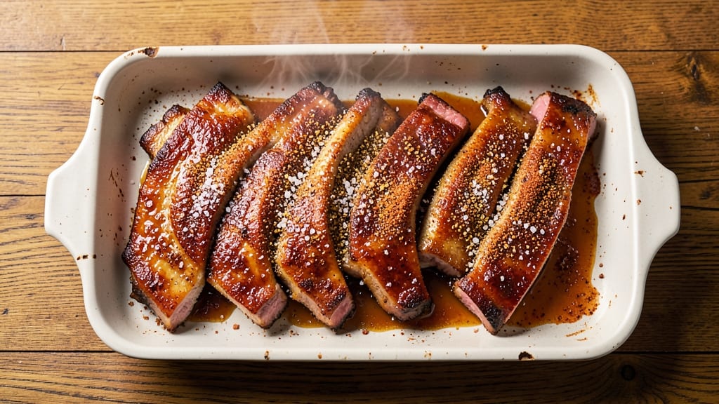 Oven Baked Pork Loin Ribs Recipe: Smoky Crisp Edges Over Fall-Apart Meat
