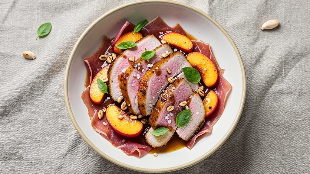 Peach Pork Tenderloin Recipe: Sweet-Tart Balance in 35 Minutes