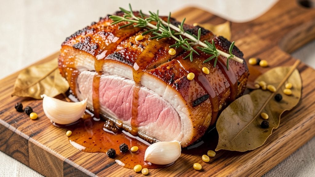 Pickled Pork Shoulder Recipe: Vinegar-Braised Crisp Wedges With Fluffy Pink Hearts