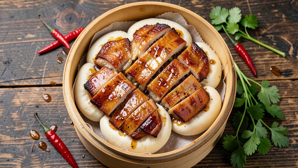 Pork Belly Bao Recipe: Steamed Buns With Crispy Skin and Melty Pork Belly