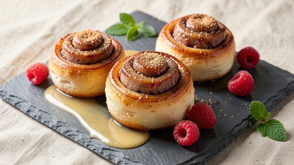 Pork Belly Cinnamon Rolls Recipe: Buttery Swirls and Caramelized Glaze Magic