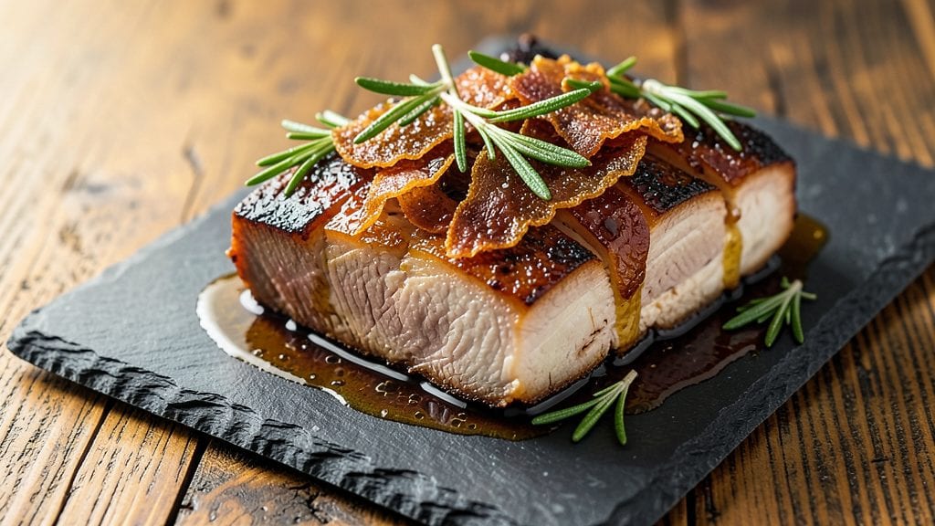 Pork Belly No-Skin Recipe: Silky Pink Meat with Vinegar-Braised Crisp