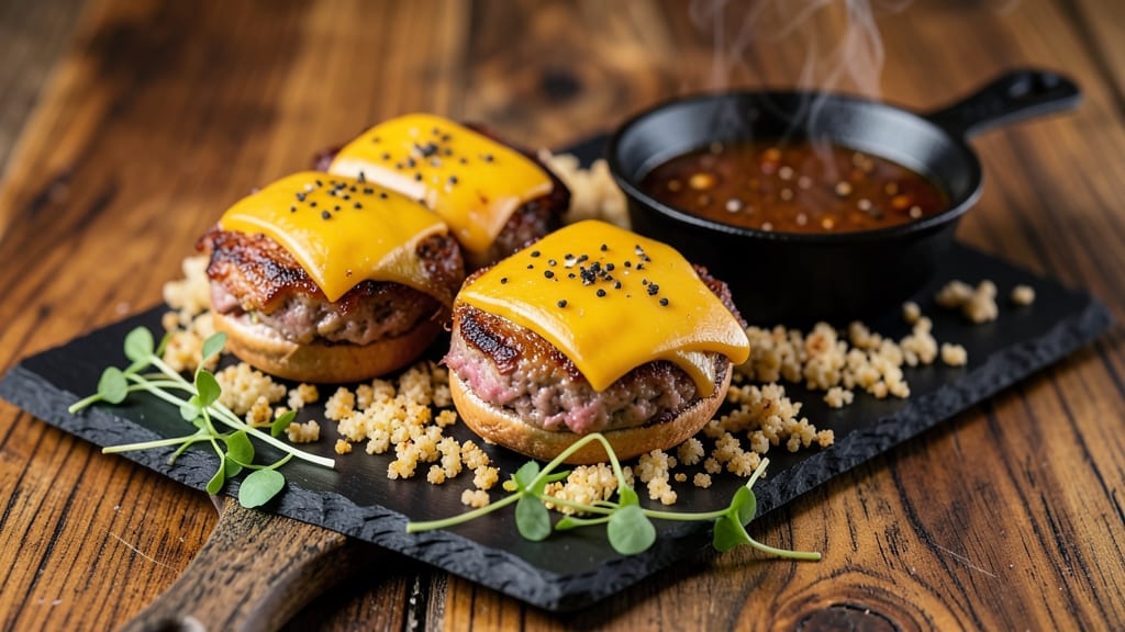 Pork Belly Sliders Recipe: Crispy Cornmeal-Crusted Bites with Juicy Pink Hearts