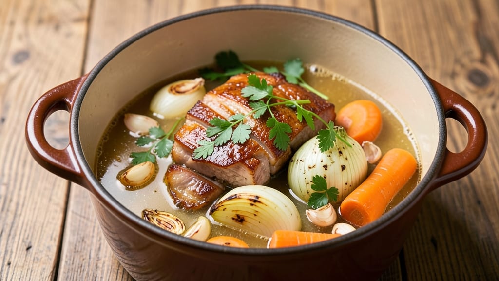 Pork Belly Stock Recipe: Deep Umami Base for Rich Braising Liquids