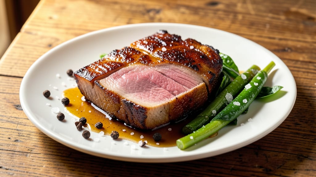Pork Belly With Pickled Mustard Greens Recipe: Crispy Rind Meets Tangy Green Bite
