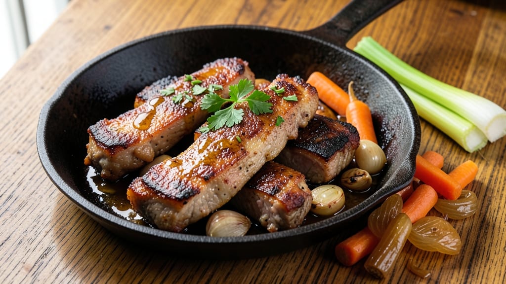Pork Brisket Rib Tips Recipe: Smoky-Sweet Slow-Cooked Magic in 3 Hours