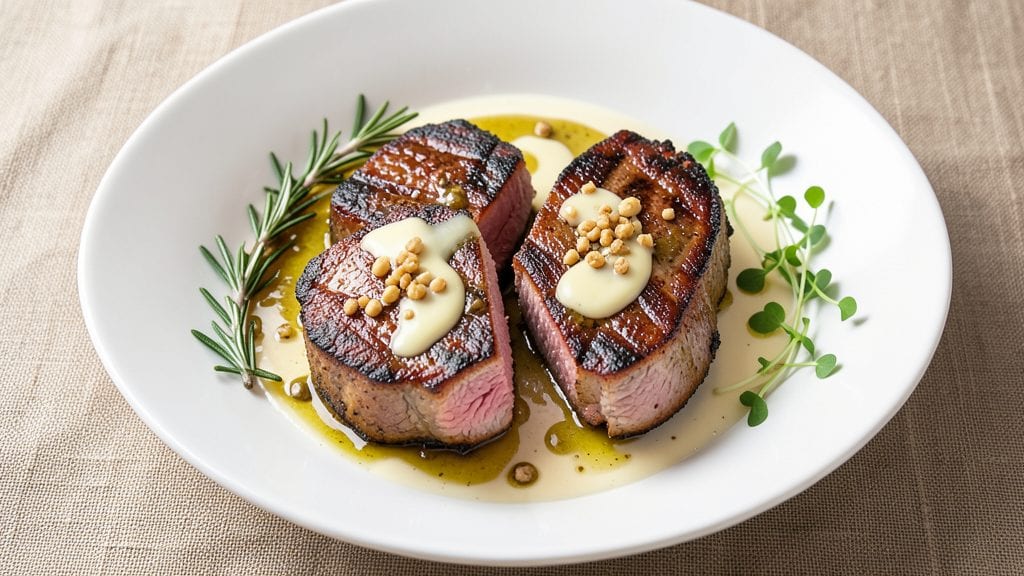 Pork Center Loin Chops Recipe: Pan-Seared Crust With Juicy Pink Hearts