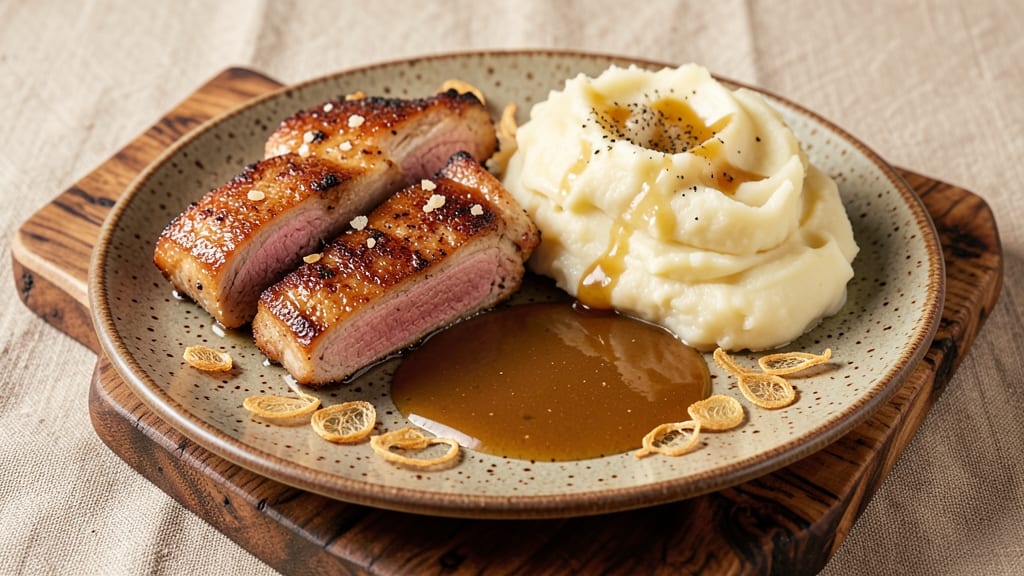 Pork Chops and Mashed Potatoes Recipe: Pan-Seared Crust Meets Velvety Spuds