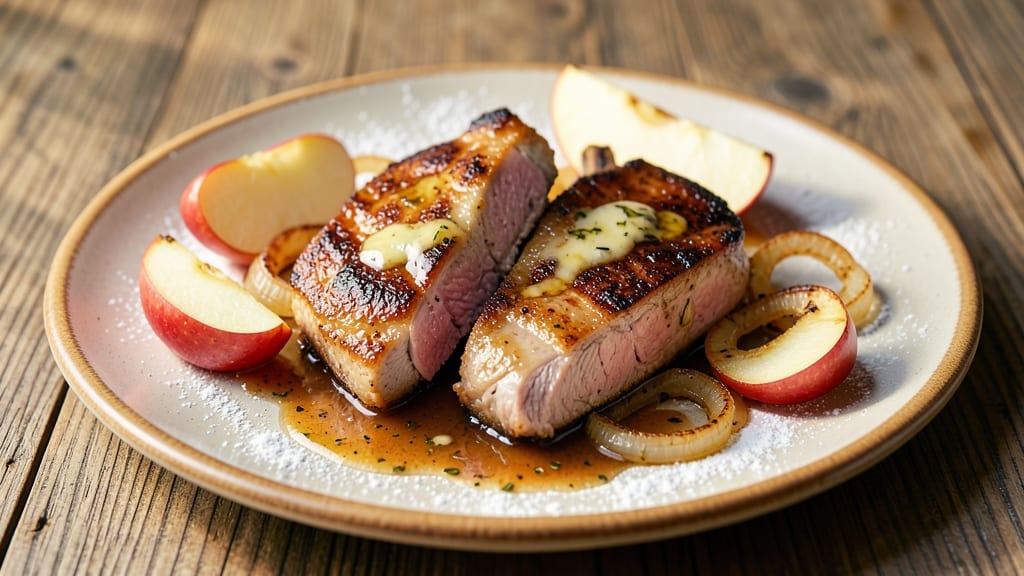 Pork Chops With Apples and Onions Recipe: Sweet-Tart Balance in One-Pan Magic