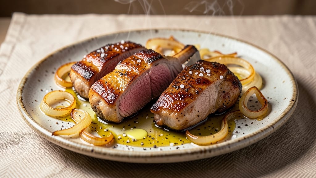 Pork Chops with Onions Recipe: Pan-Seared Crisp with Caramelized Sweetness