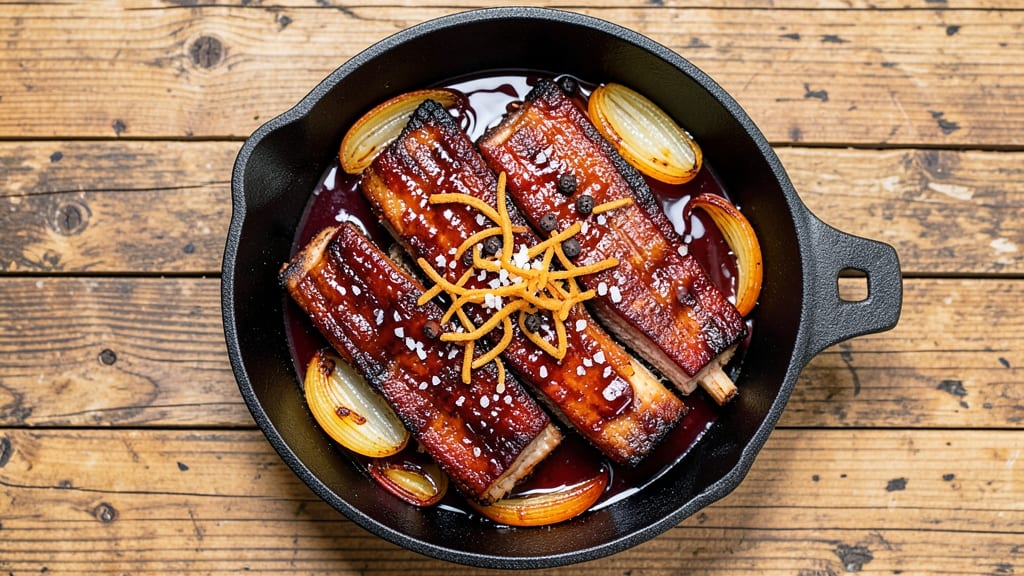 Pork Country Spare Ribs Recipe: Smoky Vinegar-Kissed Crunch Over Fall-Apart Meat