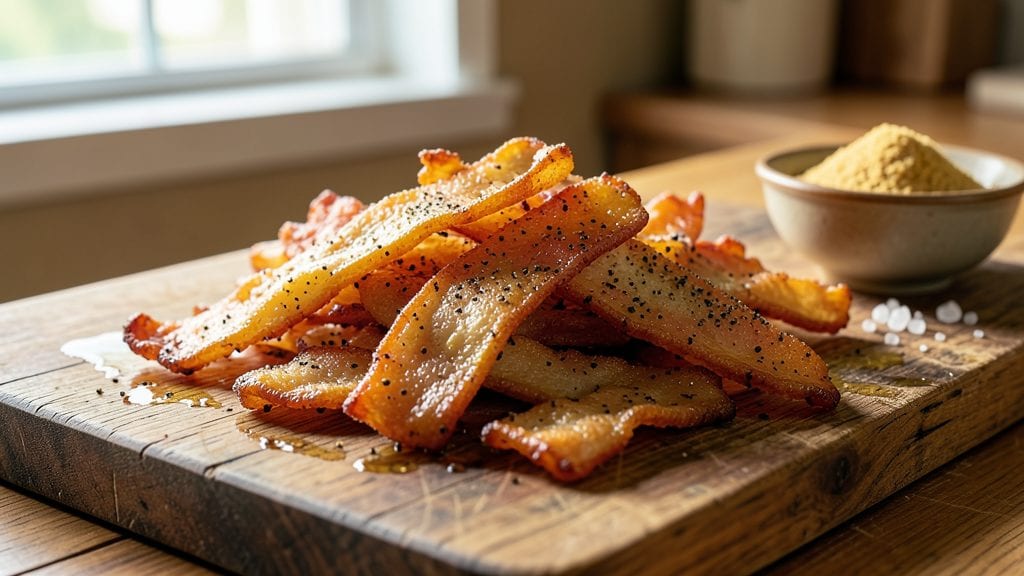 Pork Cracklins Recipe: Crispy Cornmeal Crowns Over Buttery Pink Meat