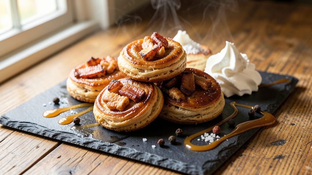 Pork Crackling Cookies Recipe: Crispy Pork Skin Bites with Sweet Butter Glaze