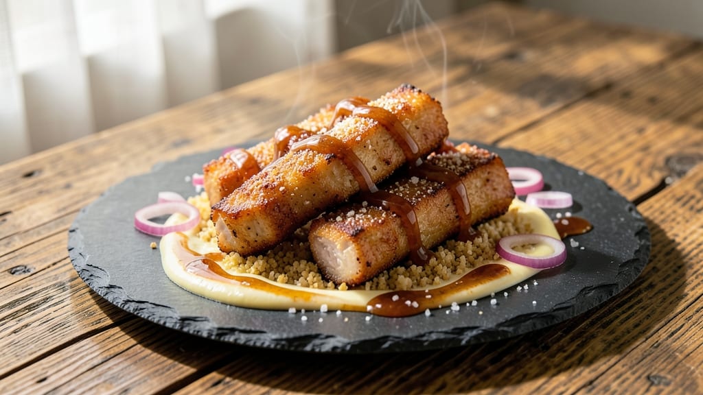 Pork Fingers Recipe: Crispy Cornmeal-Crusted Bites with Juicy Centers