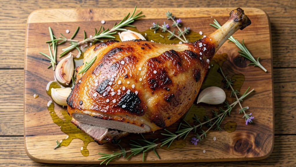 Pork Leg Recipe: Slow-Roasted Crispy Skin and Juicy Pink Magic