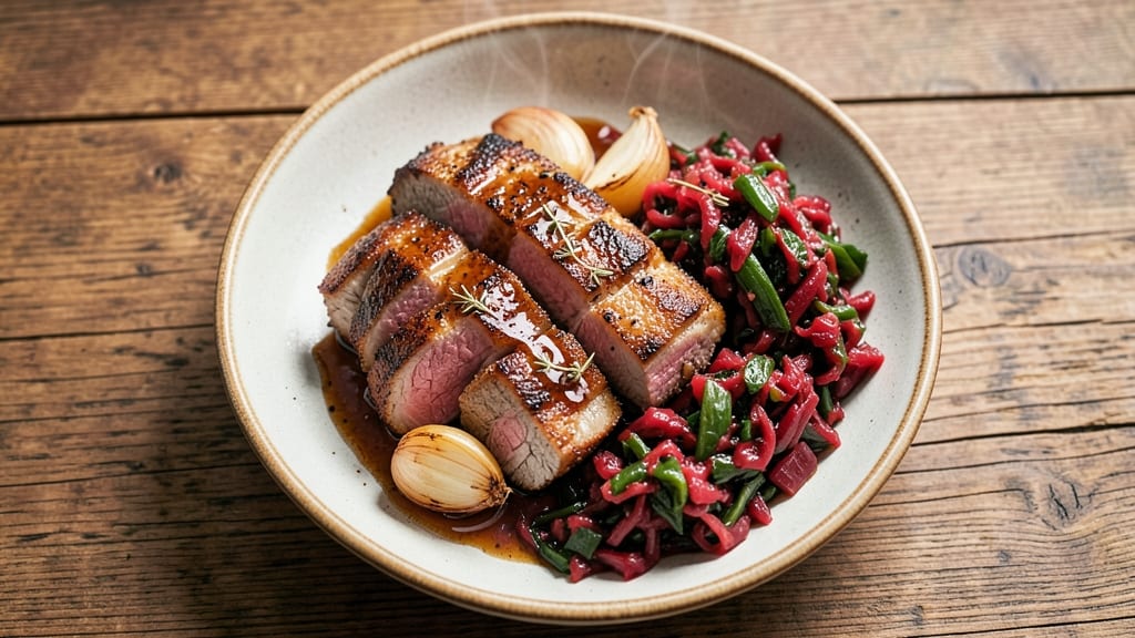 Pork Loin Chops and Sauerkraut Recipe: Smoky Pan-Seared Crispness and Tangy Fermented Bite
