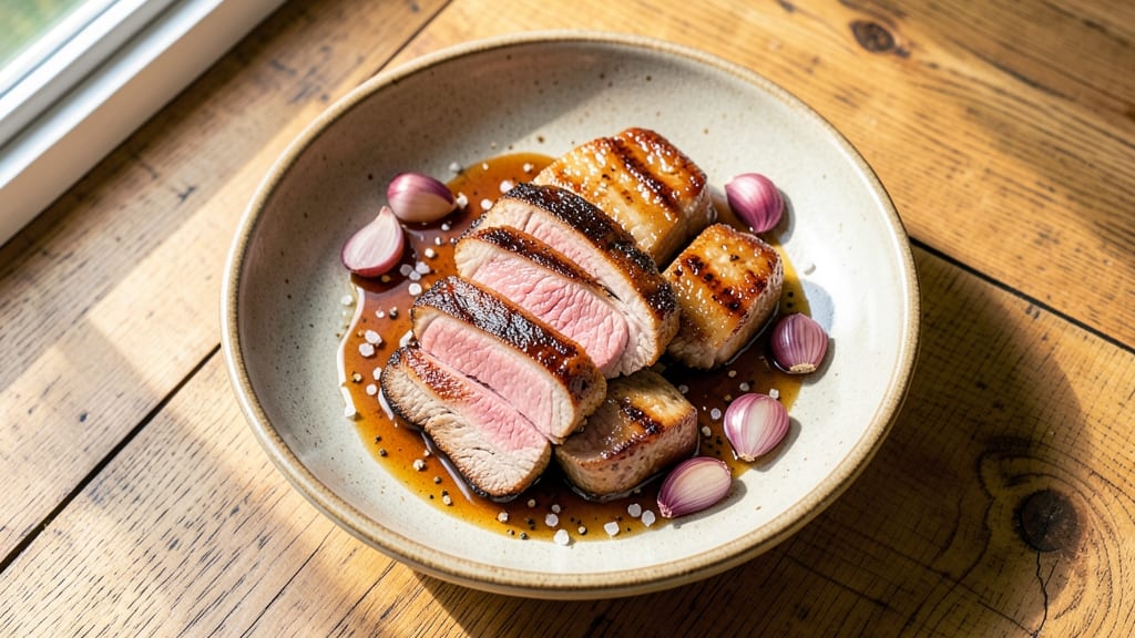 Pork Loin and Pork Chops Recipe: Pan-Seared Crust With Juicy Centers