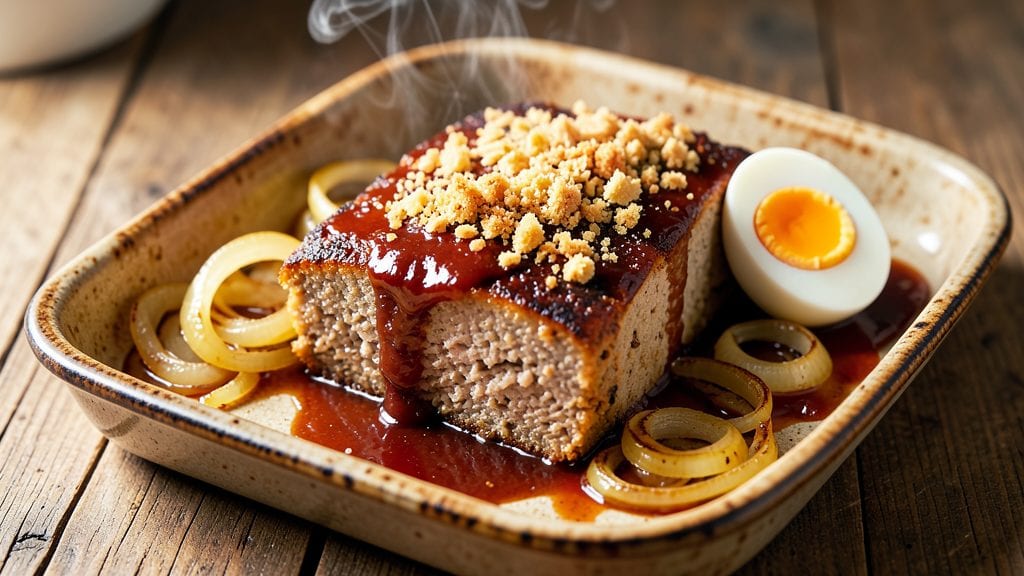 Pork Meatloaf Recipe: Glazed Crunch Meets Juicy Pink Centers