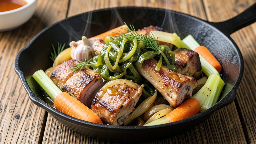Pork Neck Bones and Sauerkraut Recipe: Smoky Braised Richness in One Pot