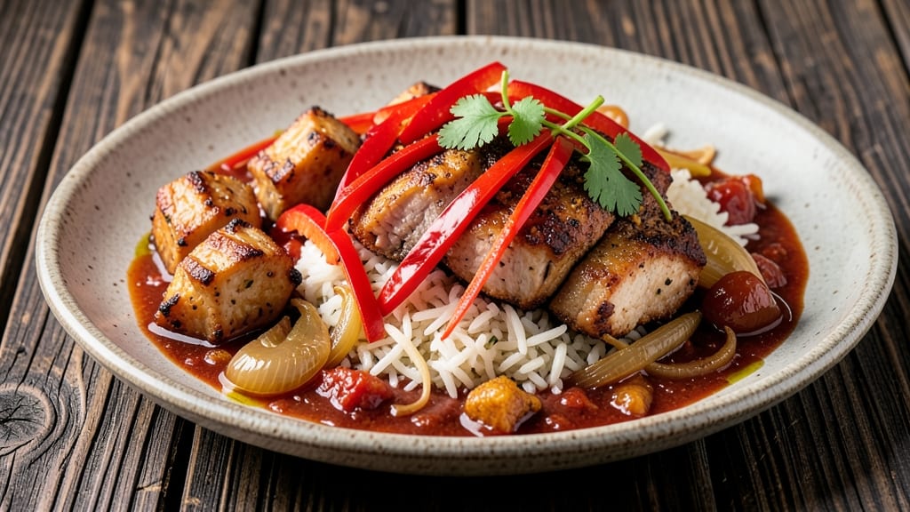 Pork Picadillo Recipe: Spiced Tomato-Rice Stew With Tender Pork Bites